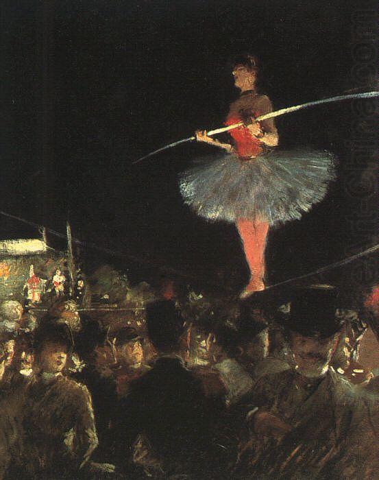 Jean-Louis Forain The Tightrope Walker china oil painting image